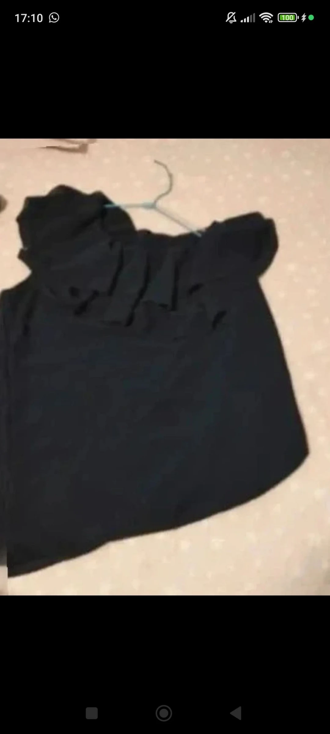 Blusa de ombro descoberto de gaze Tamanho P – photo 5